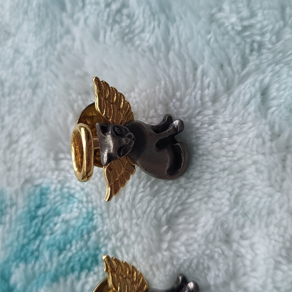 Winged Angel Kitty/Cat...Pin...New 4 - Picture 6 of 6
